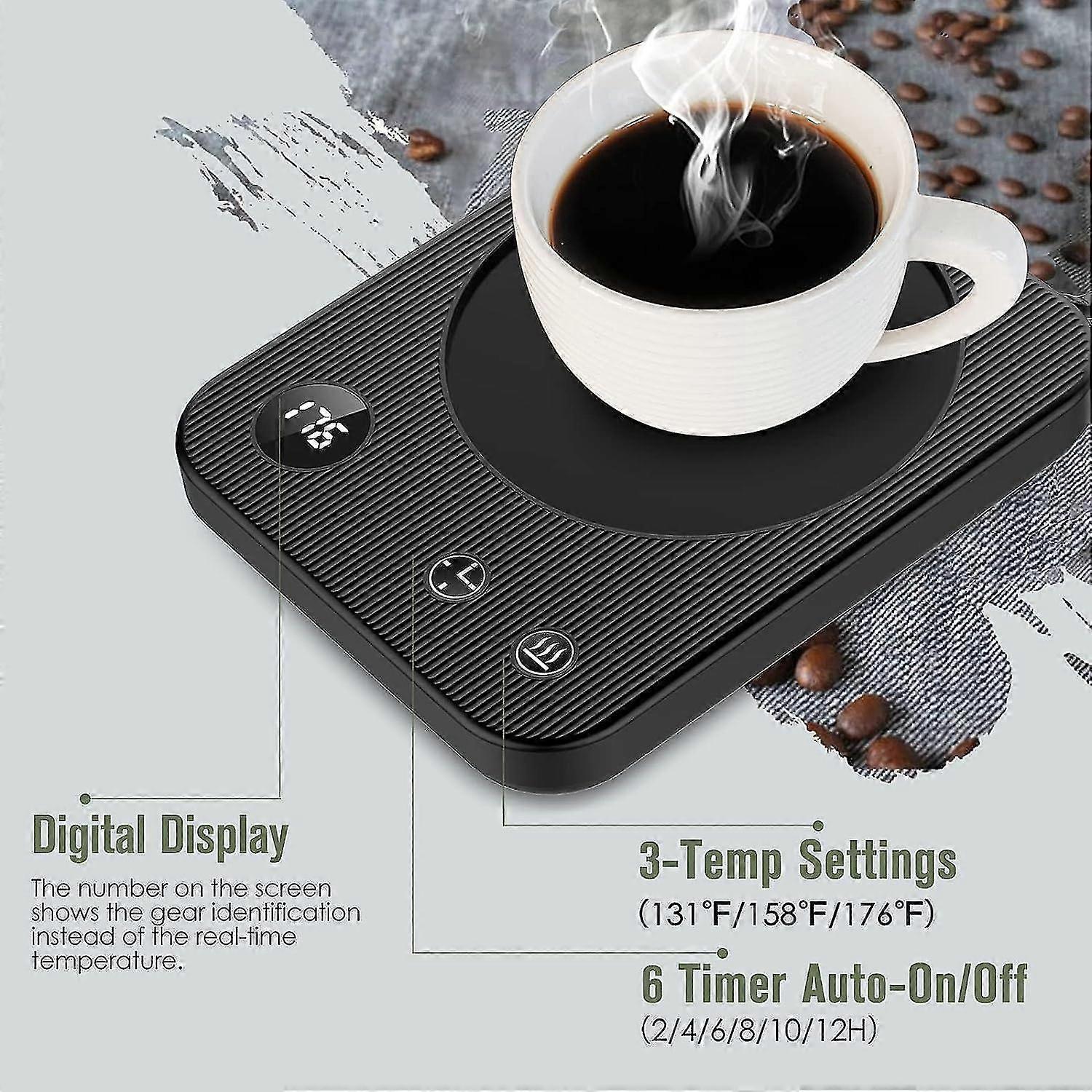 Smart Electric Coffee Beverage Warmer for Desk or Home - Image 4