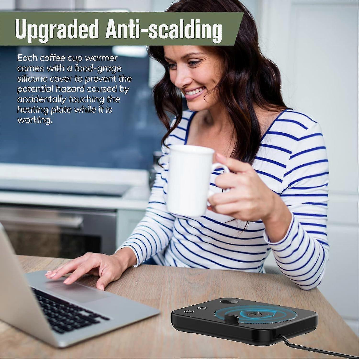 Smart Electric Coffee Beverage Warmer for Desk or Home - Image 5