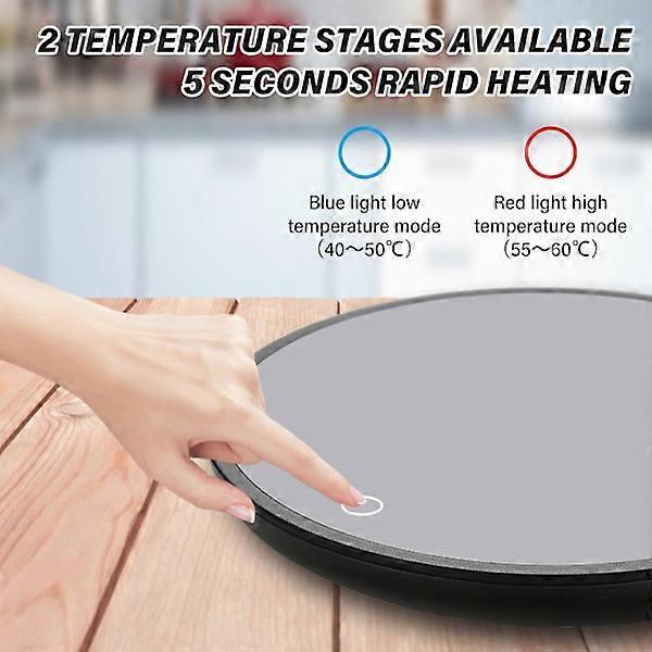 Electric Mug Warmer with 2 Temp Settings, Smart Portable Drink Warmer - Image 3