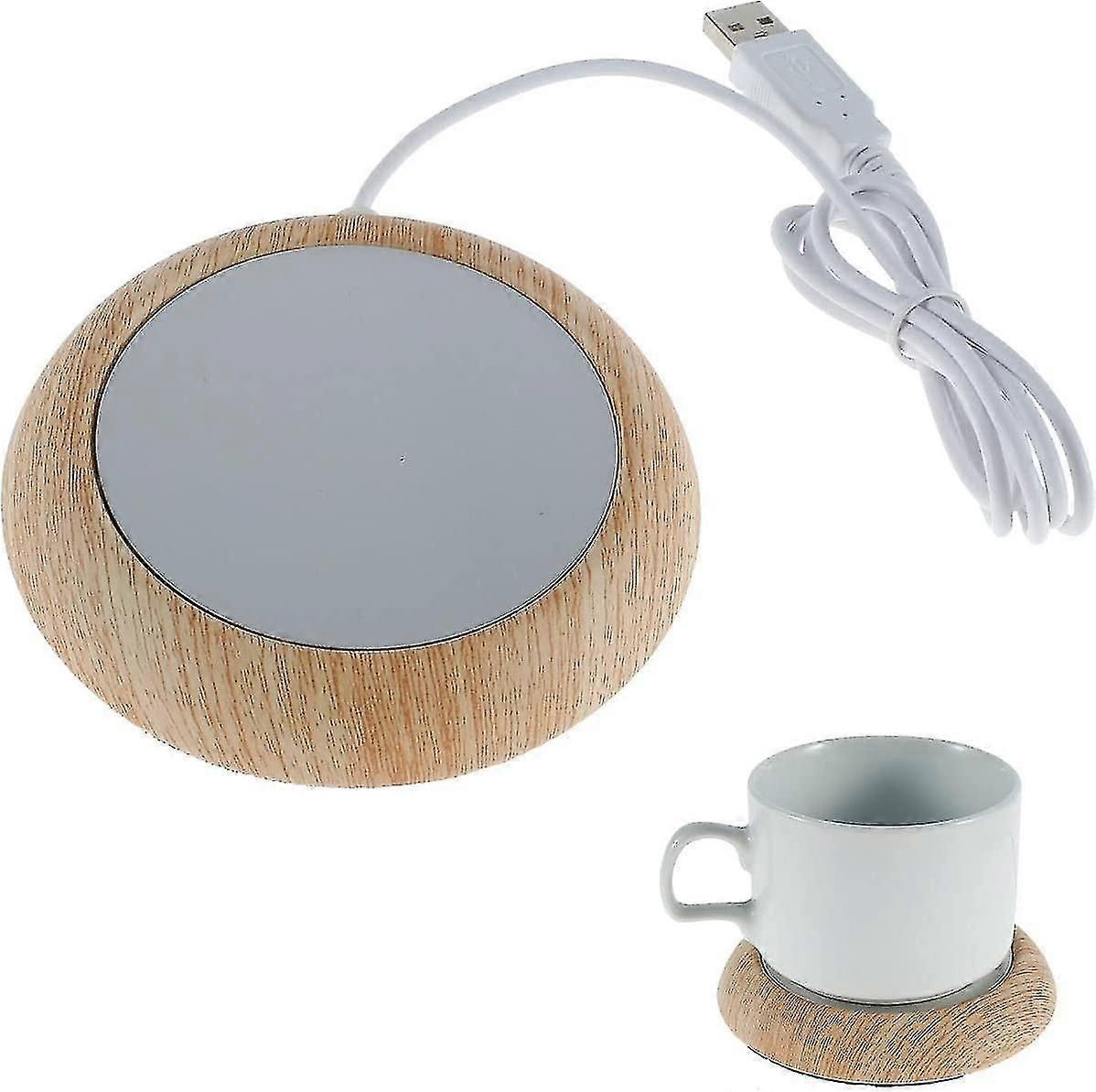 Coffee Mug Warmer Coaster, Cup Heating Plate for Desk - Image 1
