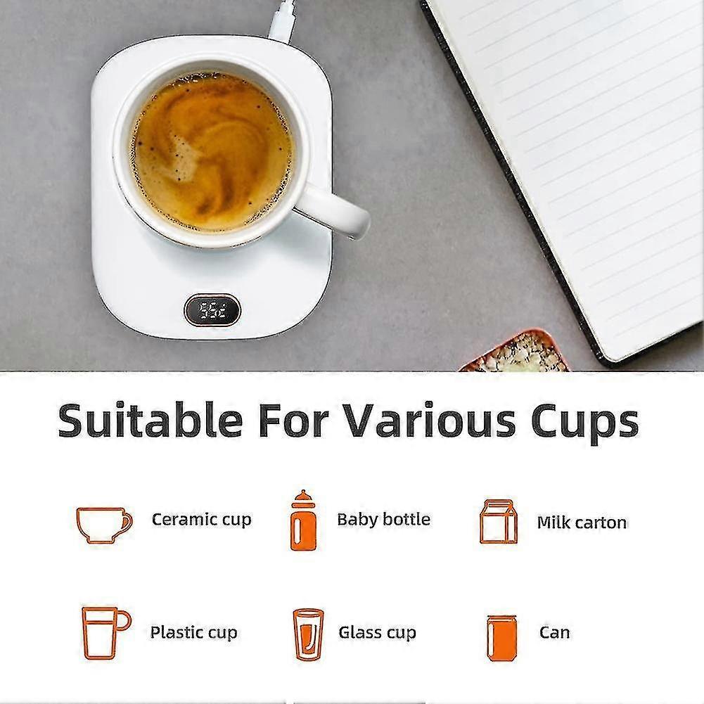 Electric Coffee Cup Warmer, USB Mug Warmer Constant Temp - Image 2