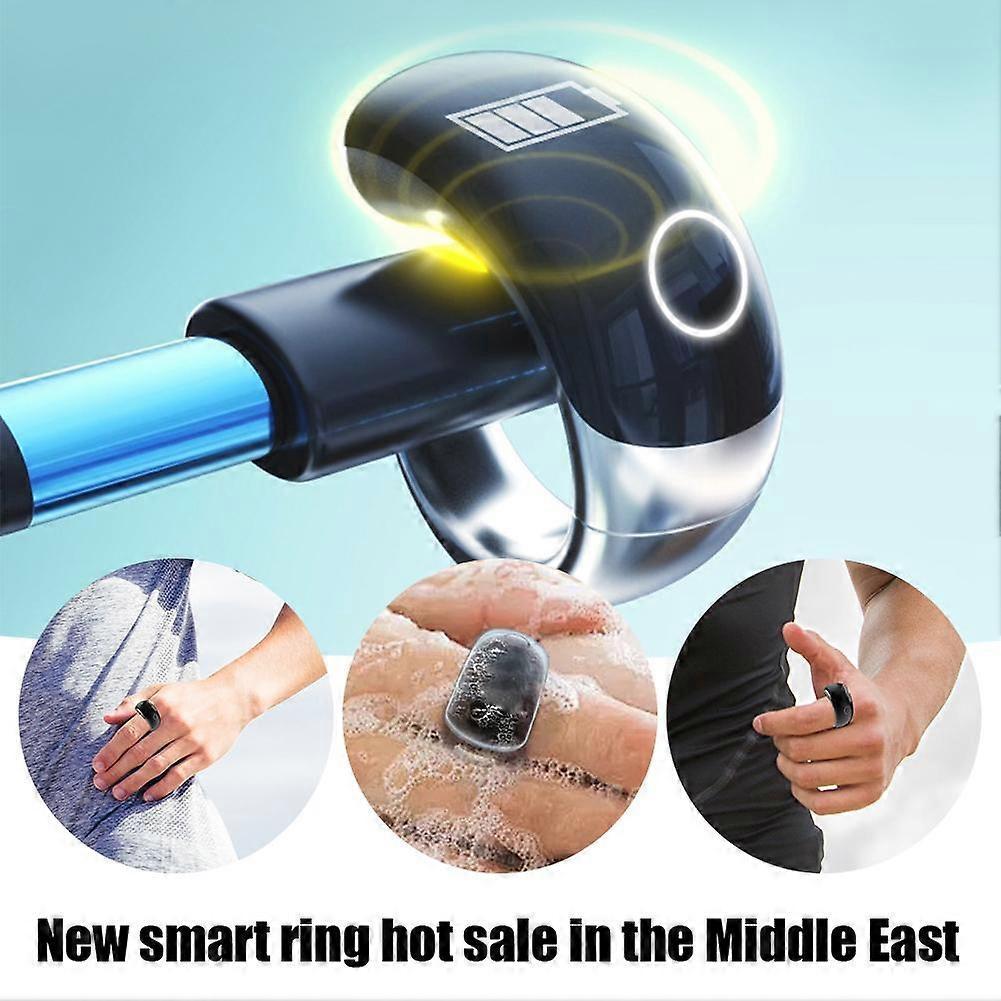 Smart Ring with LED & Mobile App Display, Electronic Counting Ring - Image 2