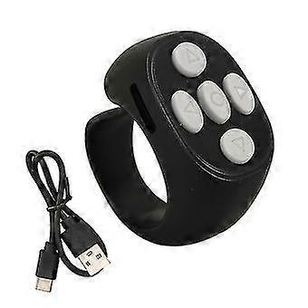 Bluetooth 5.3 Wireless Smart Ring Controller - Black - Image 2