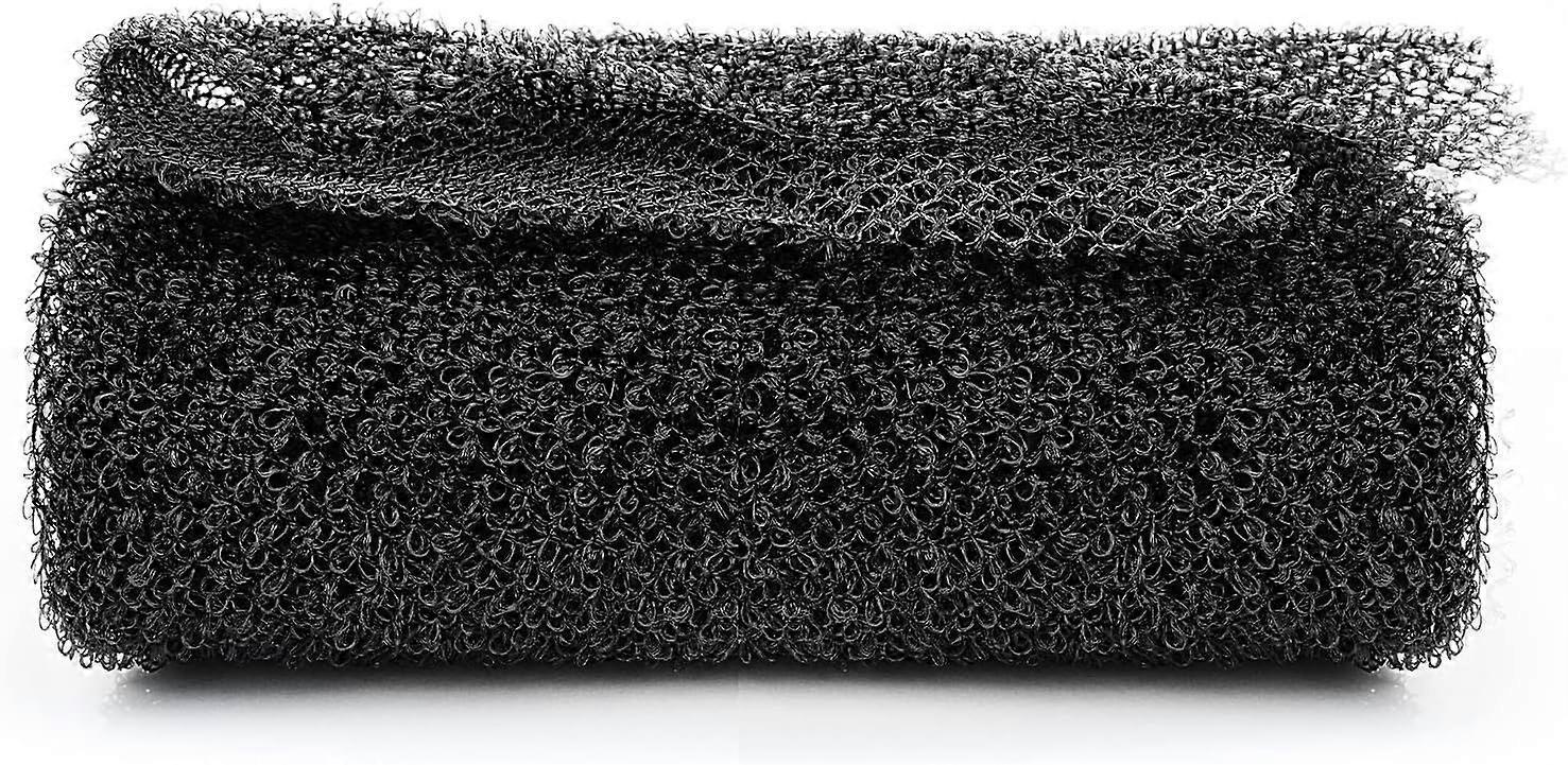 African Long Net Bath Sponge, Exfoliating Shower Body Scrubber - Image 1