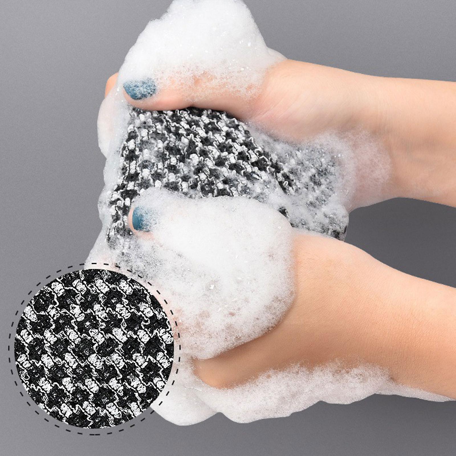 2pcs Exfoliating Washcloth Towel, Loofah Sponge, African Net Sponge - Image 5