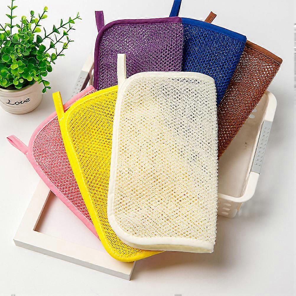 2pcs African Exfoliating Bath Net Sponge, Shower Back Scrubber - Image 2