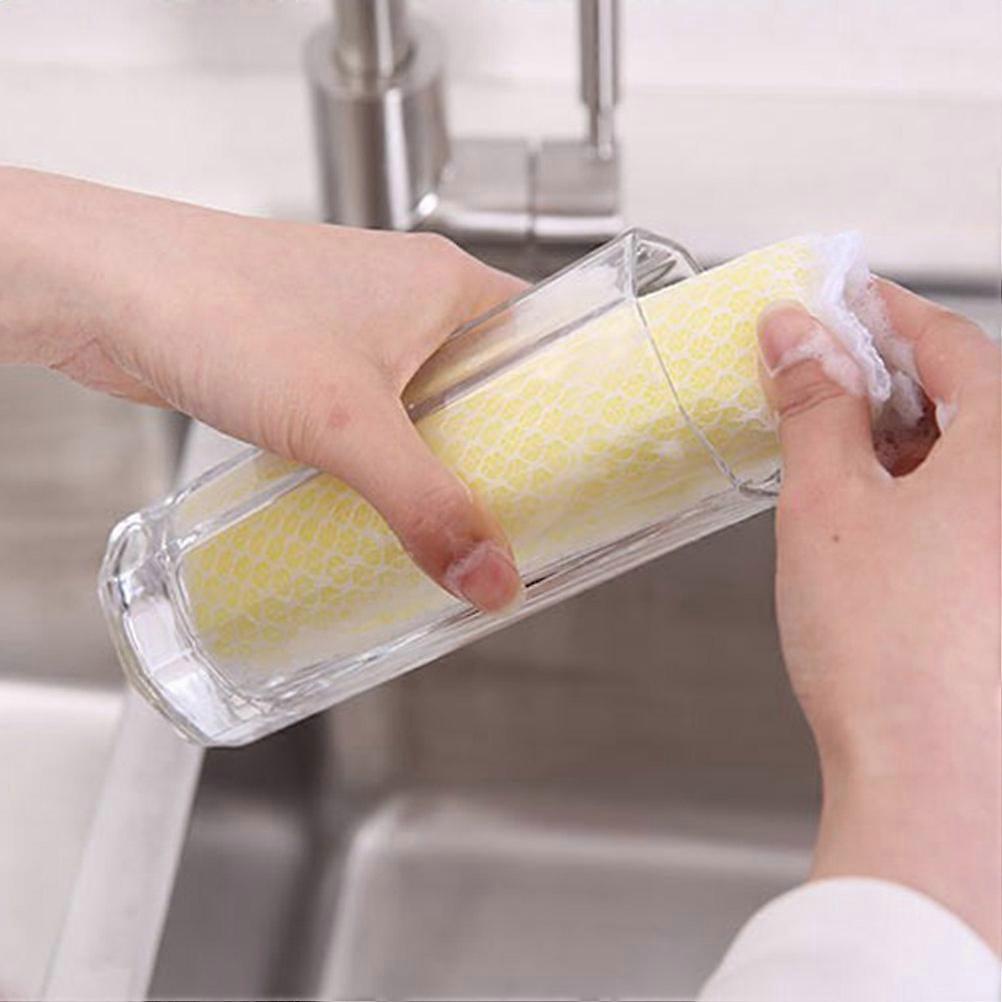 5pcs Kitchen Cleaning Sponge for Dish, Cup, Bowl - Random Color - Image 2