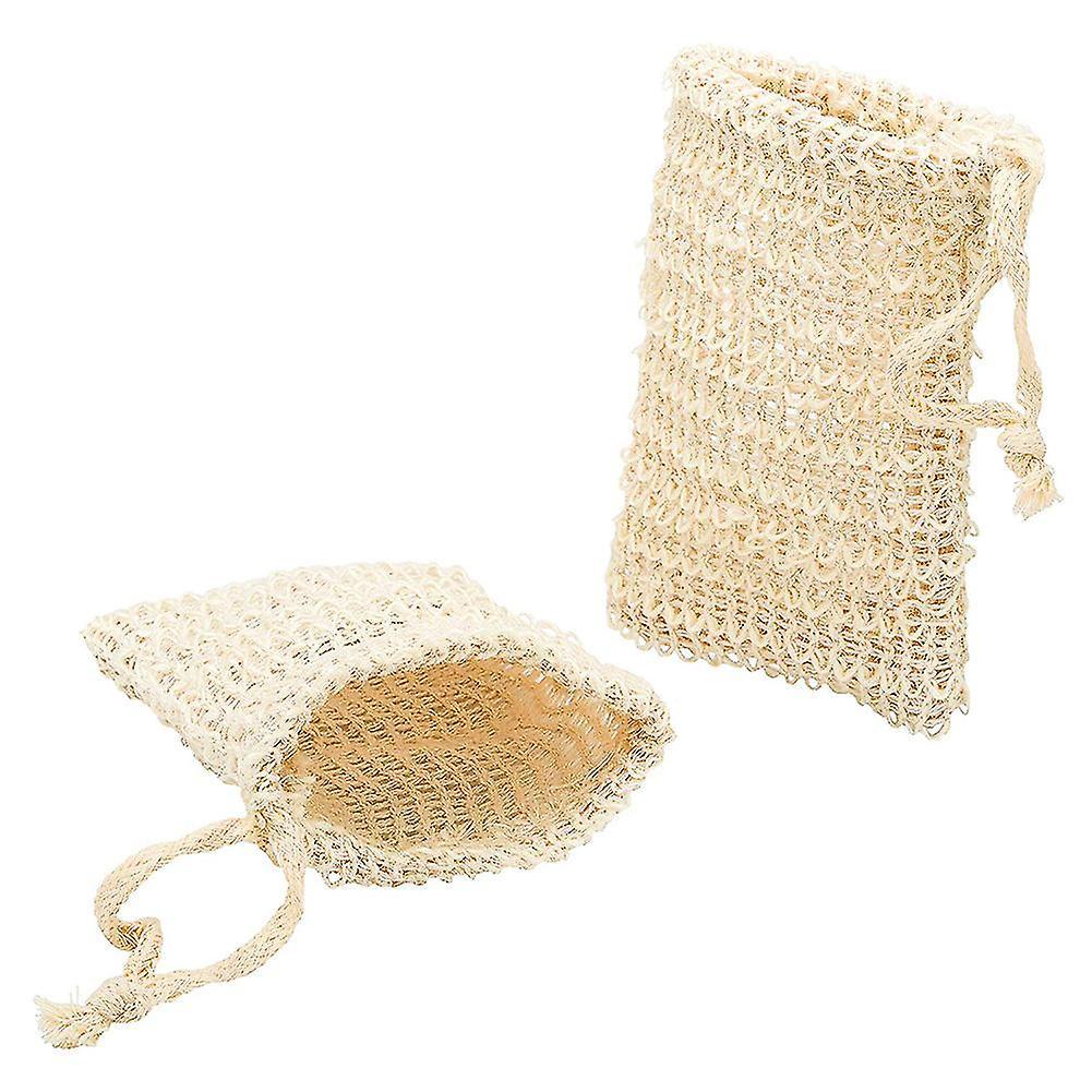 Shower Exfoliator Soap Saver Bag, Sponge Mesh Bubble Pouch - Image 5