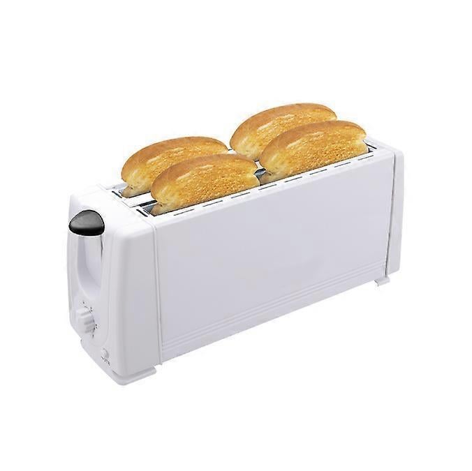 Multifunctional 4-Slice Breakfast Toaster - White - Image 1