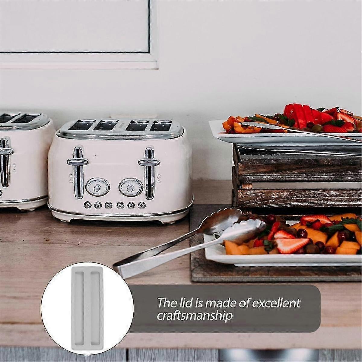 Silicone Toaster Lid Cover for 2-Slice Bread Machine - Image 5