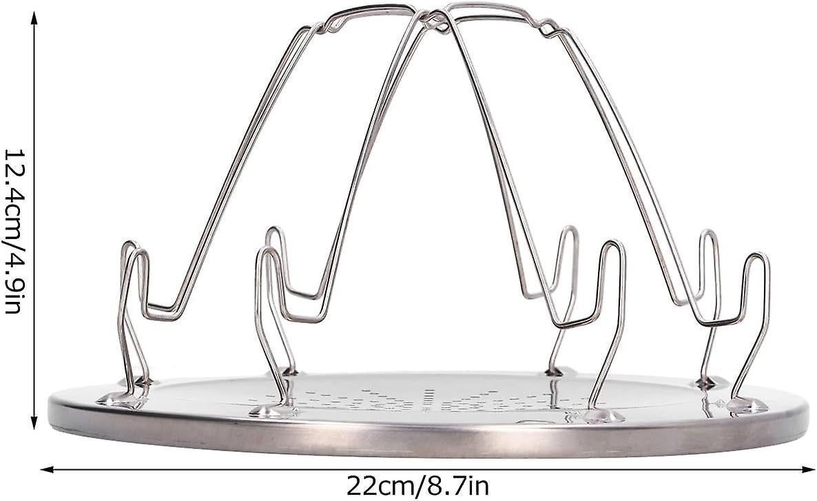 Folding Stainless Steel Camping Stove Toaster Rack - Image 5