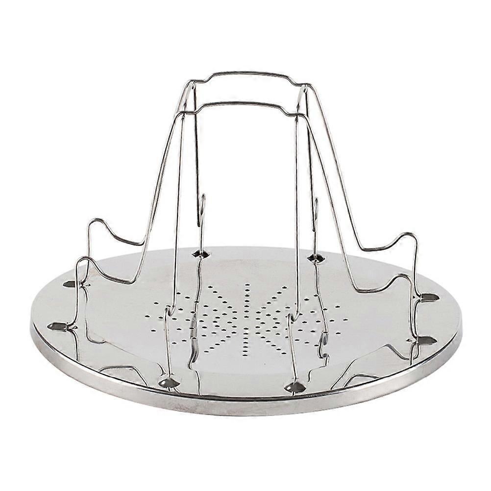 Folding Stainless Steel Camping Toaster Tray, 4 Slice - Image 2