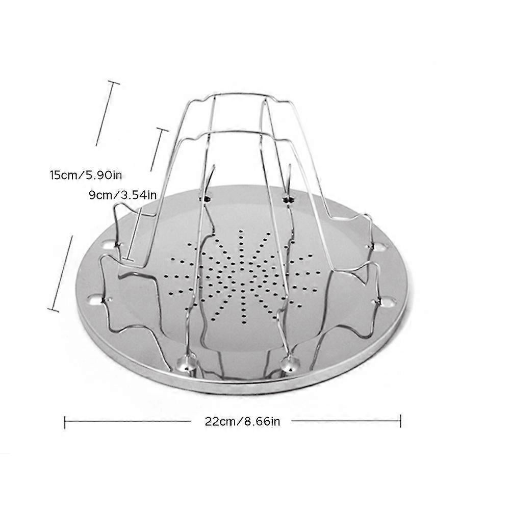 Folding Stainless Steel Camping Toaster Tray, 4 Slice - Image 4