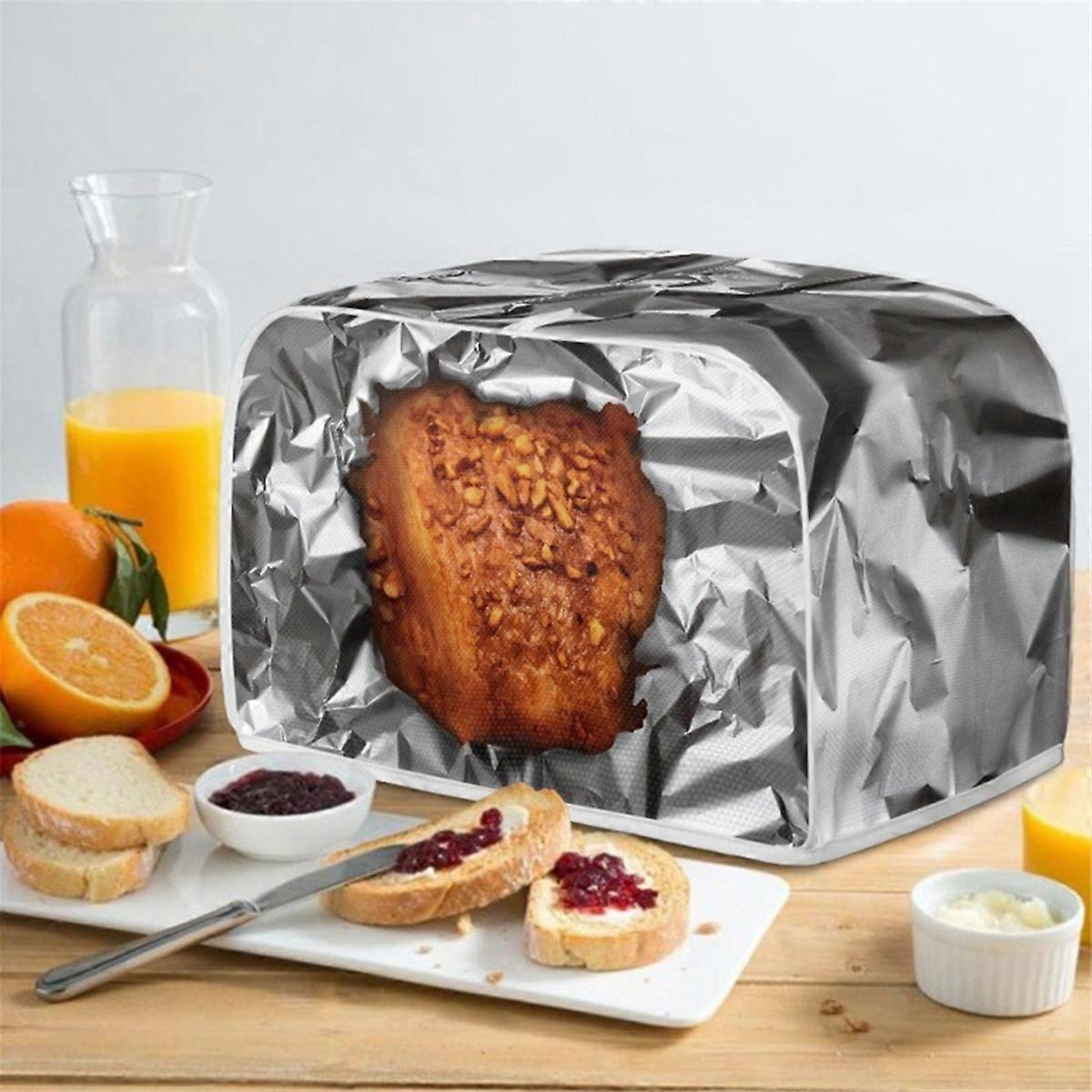 2-Slice Bread Toaster Oven Dust Cover Car Pattern - Image 2