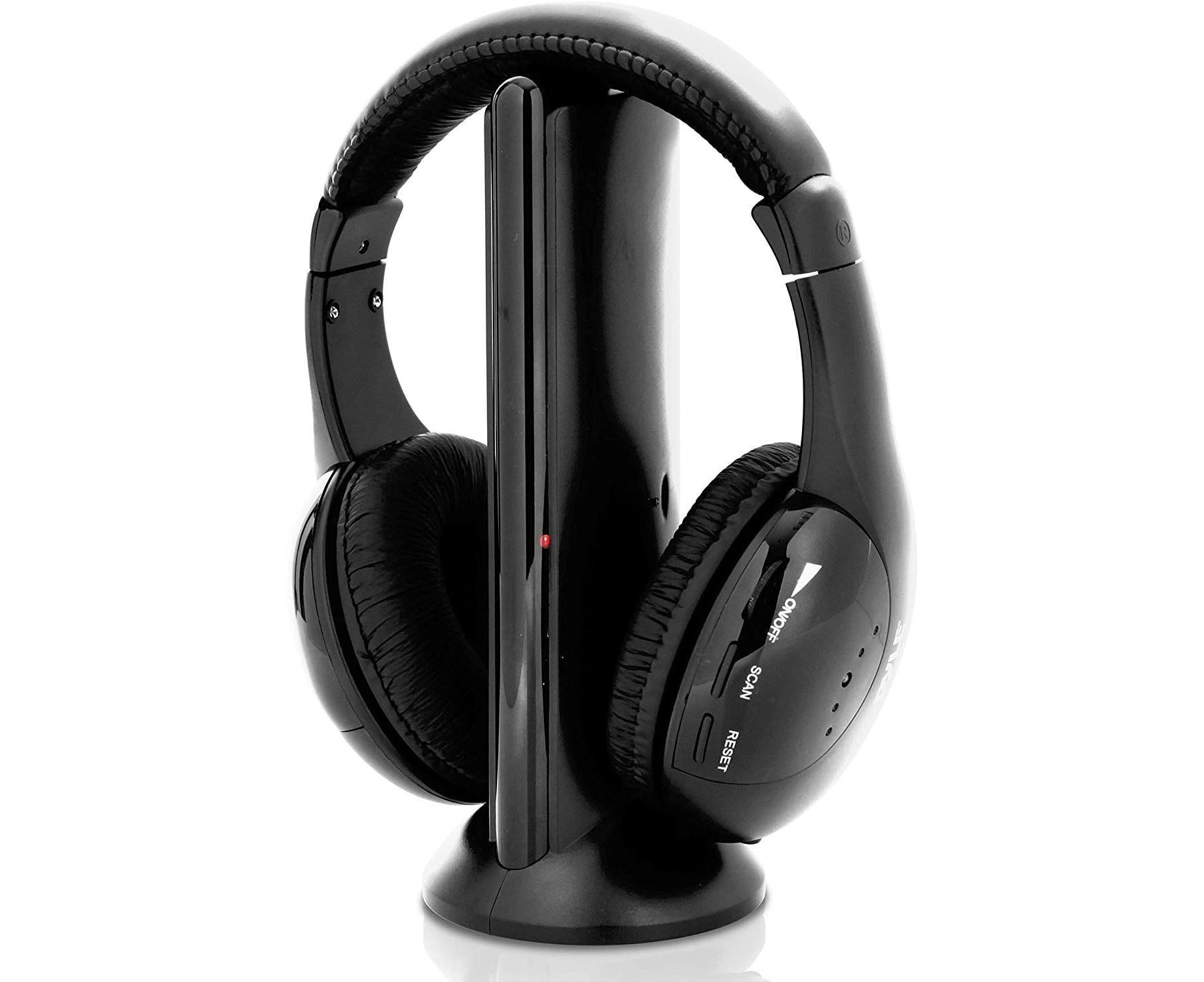 Stereo Wireless Over-Ear Headphones High Fidelity Headset - Image 1
