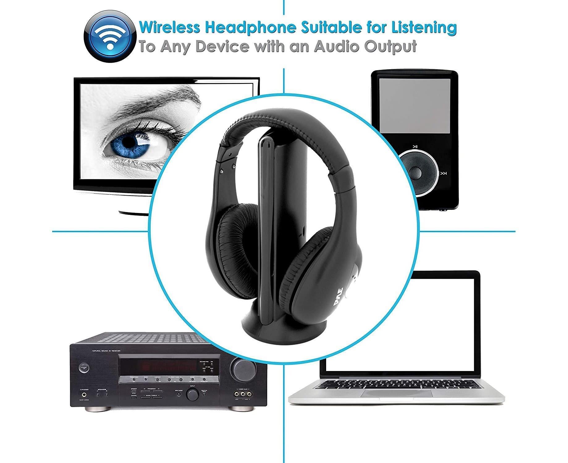 Stereo Wireless Over-Ear Headphones High Fidelity Headset - Image 5