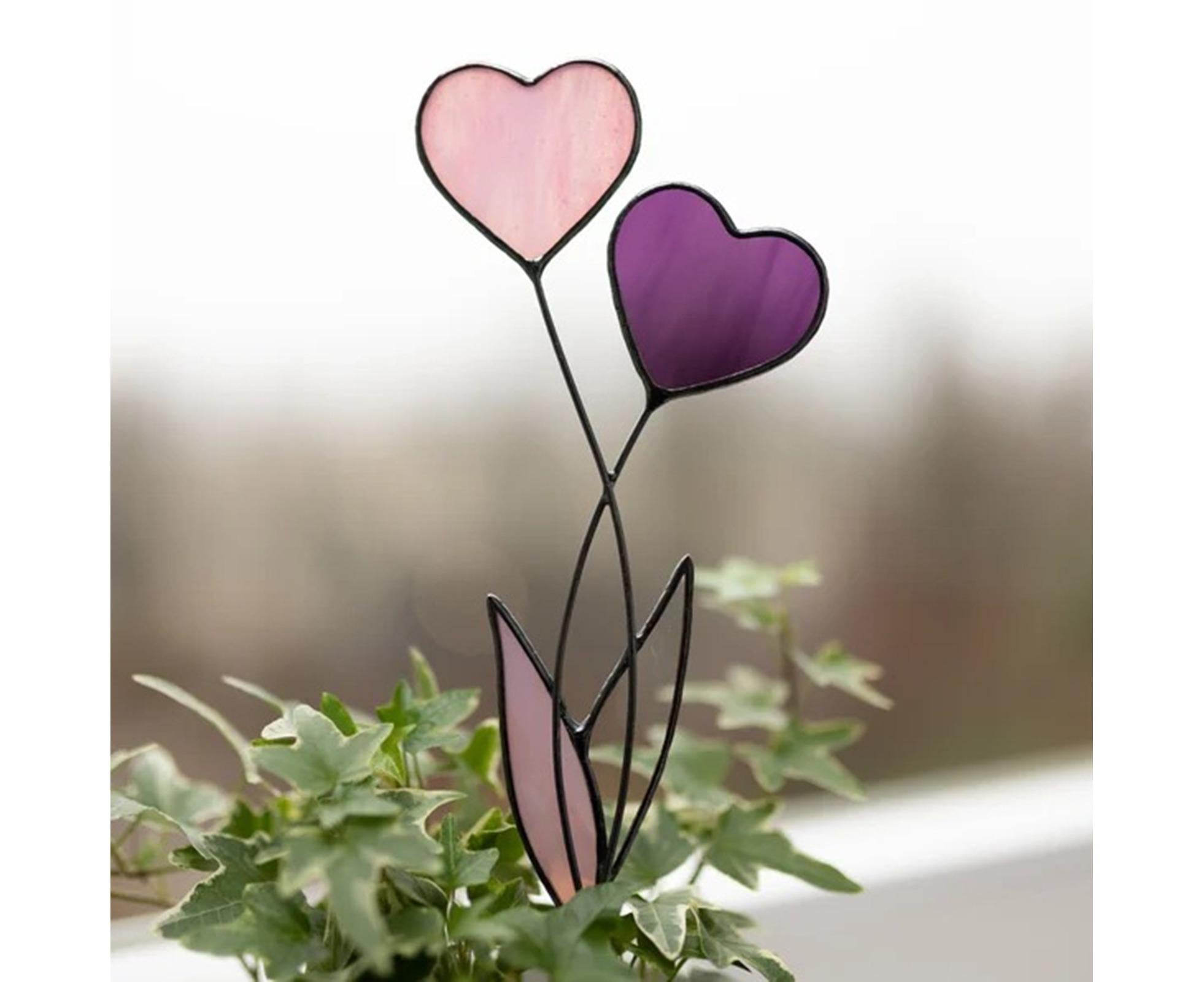 Acrylic Valentines Day Gift Ornaments-Purple - Image 2