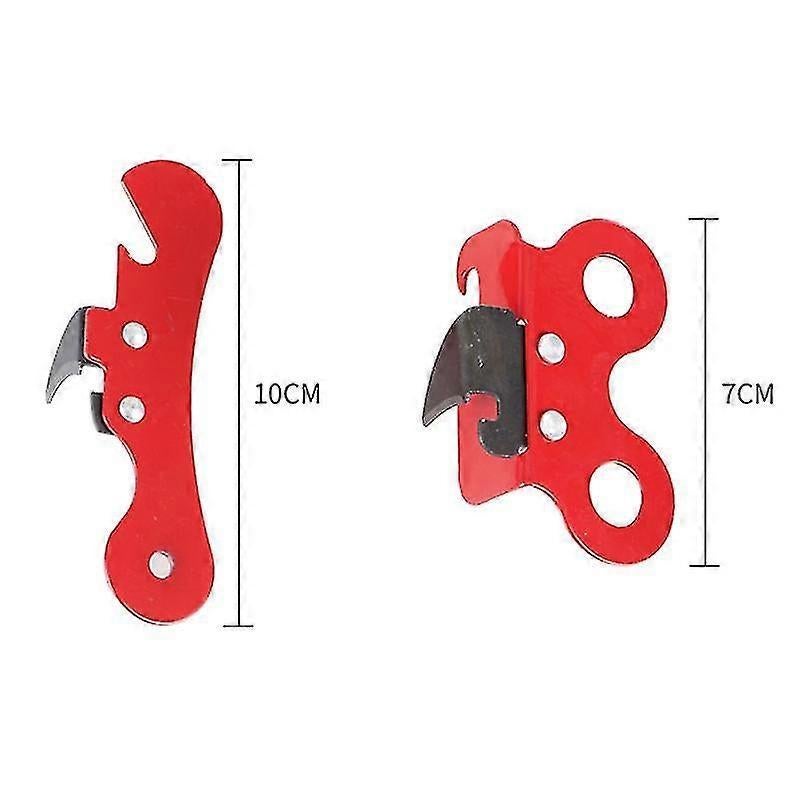 Manual Can Opener, 2-in-1 Butterfly Tin Opener, Stainless Steel, Easy Grip Handle - Image 4