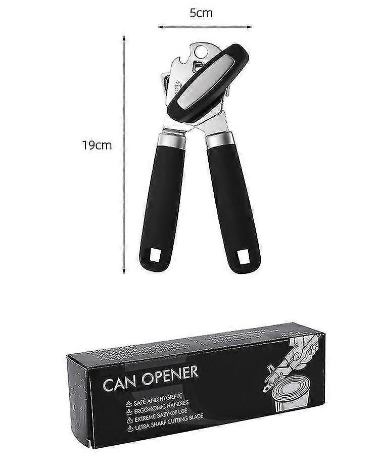 Handheld Manual Can Opener, Knob Design, Multifunction Kitchen Tool - Image 4