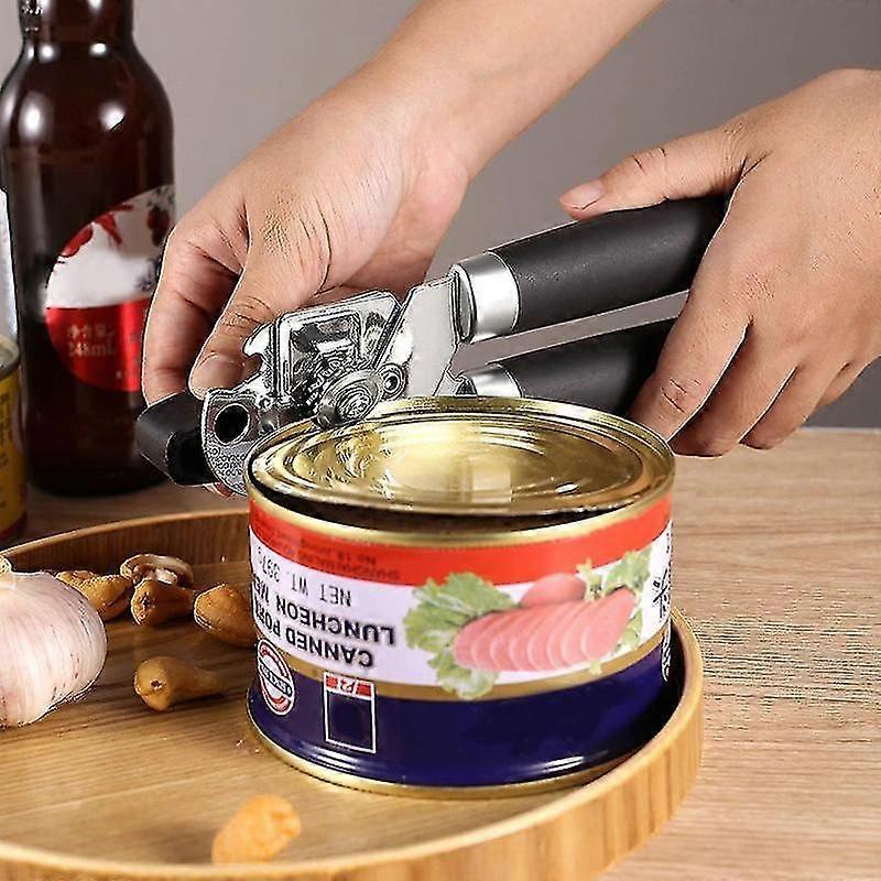 Handheld Manual Can Opener, Knob Design, Multifunction Kitchen Tool - Image 5