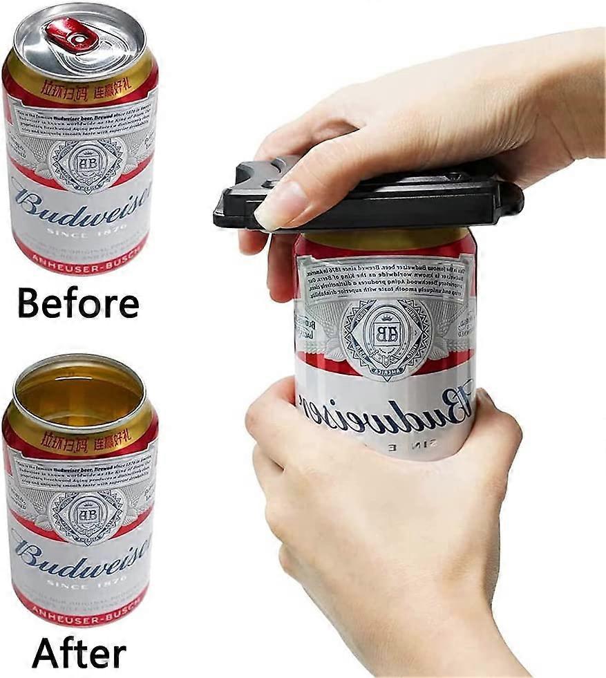 Topless Can Opener, Beer Can Opener, Multifunction Screw Cap Opener for Kitchen & Bar - Image 4
