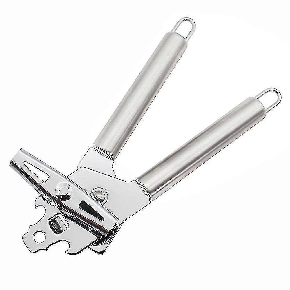 3-in-1 Manual Can Opener with Bottle Opener, Ergonomic Grip - Image 1