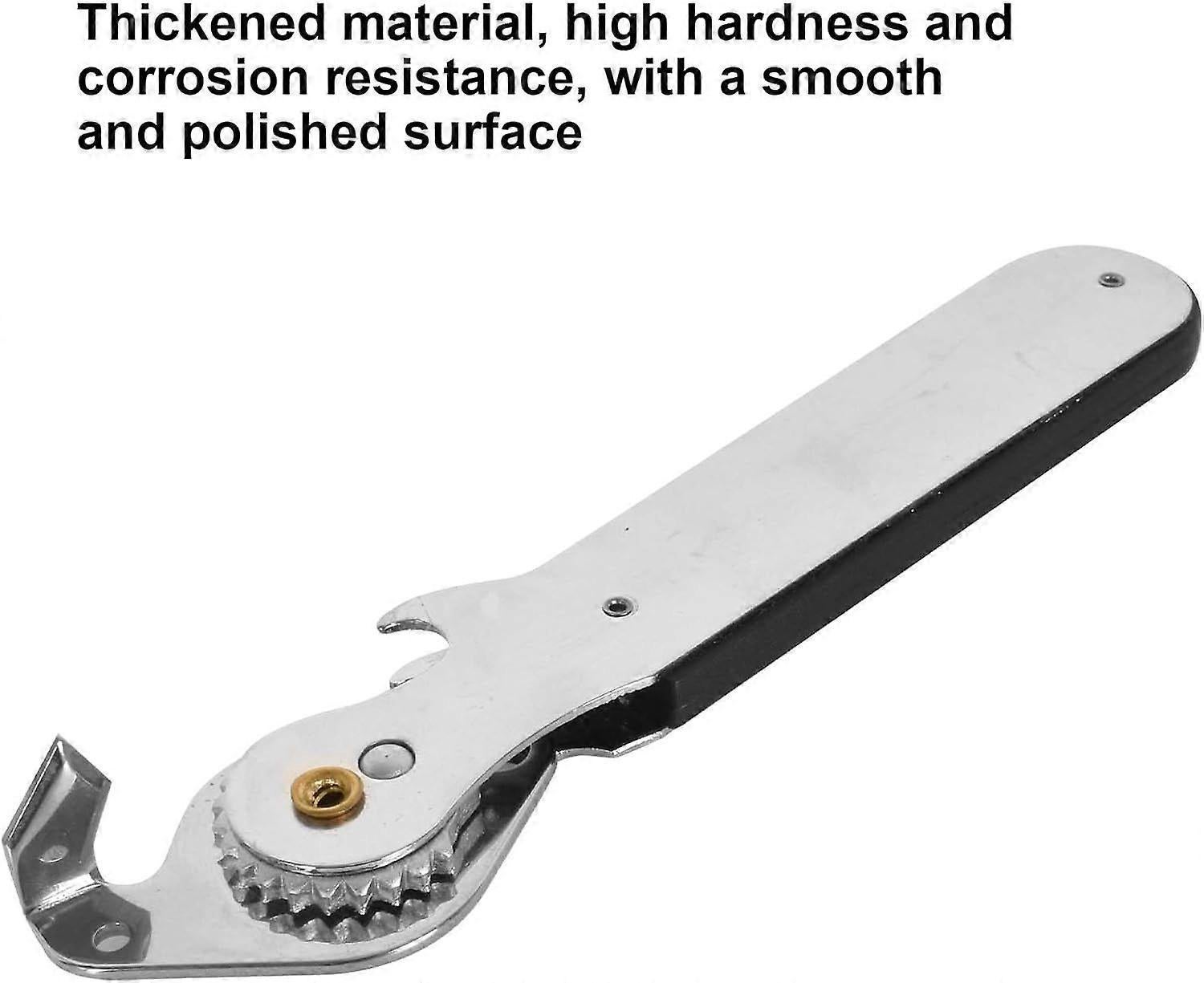 2pcs Stainless Steel Manual Can Opener, Smooth Edge, Tin & Can Opening Tool - Image 5
