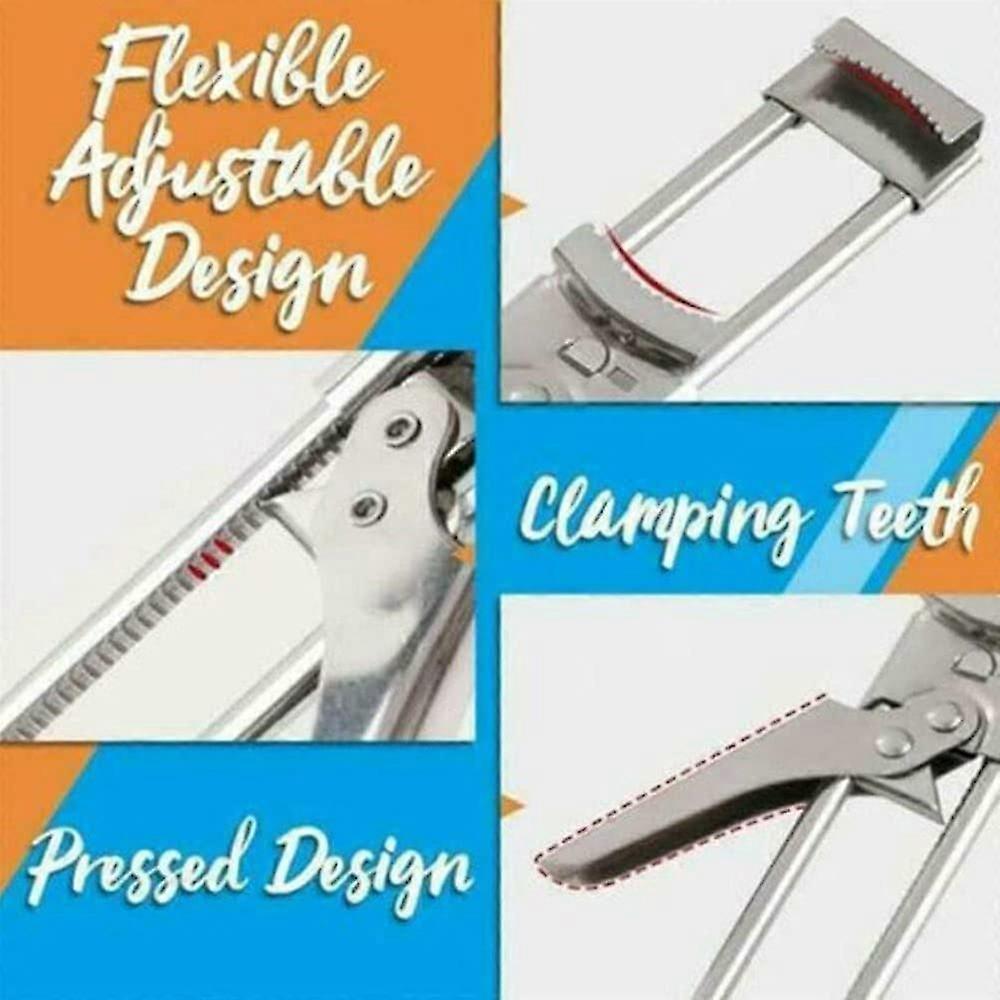 Adjustable Stainless Steel Can Opener, Multi-Function Jar & Bottle Opener - Image 3