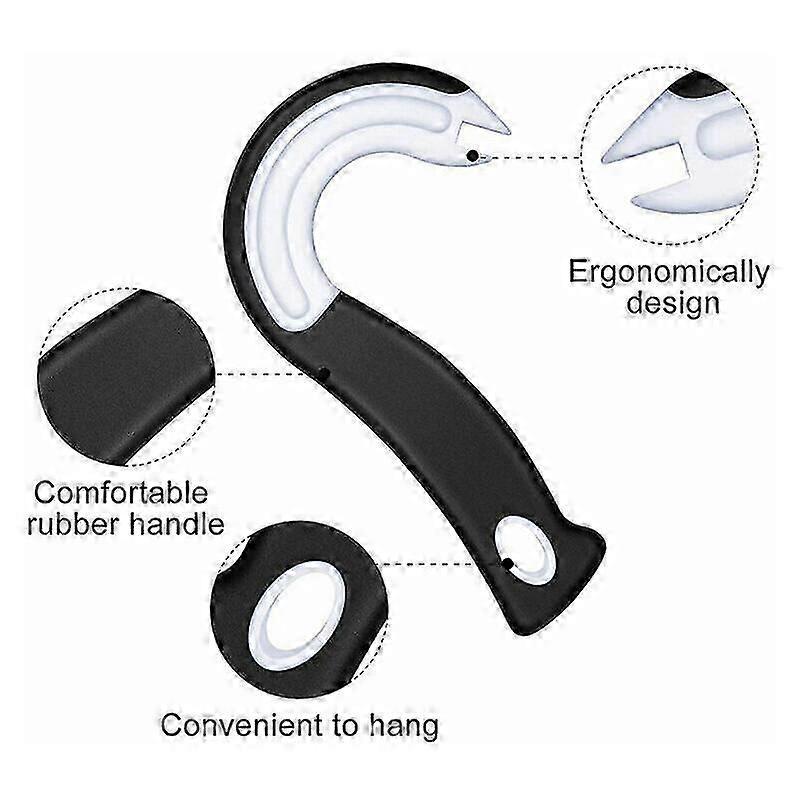 2pcs Easy Open Ring Can Opener, Manual Design for Cans & Bottles - Image 5