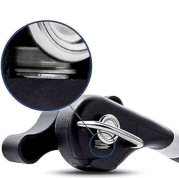 Secure Cut Can Opener, Manual Smooth Edge, Ergonomic Grip, Black - Image 2