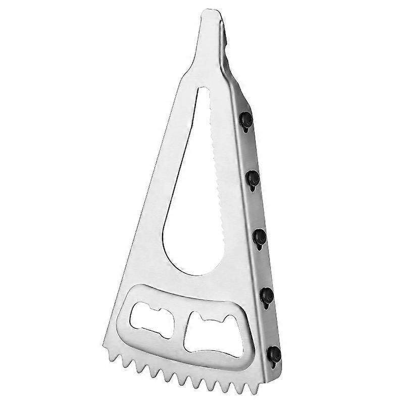 Stainless Steel Manual Can Opener, Labor-Saving, Multifunctional Design - Image 1