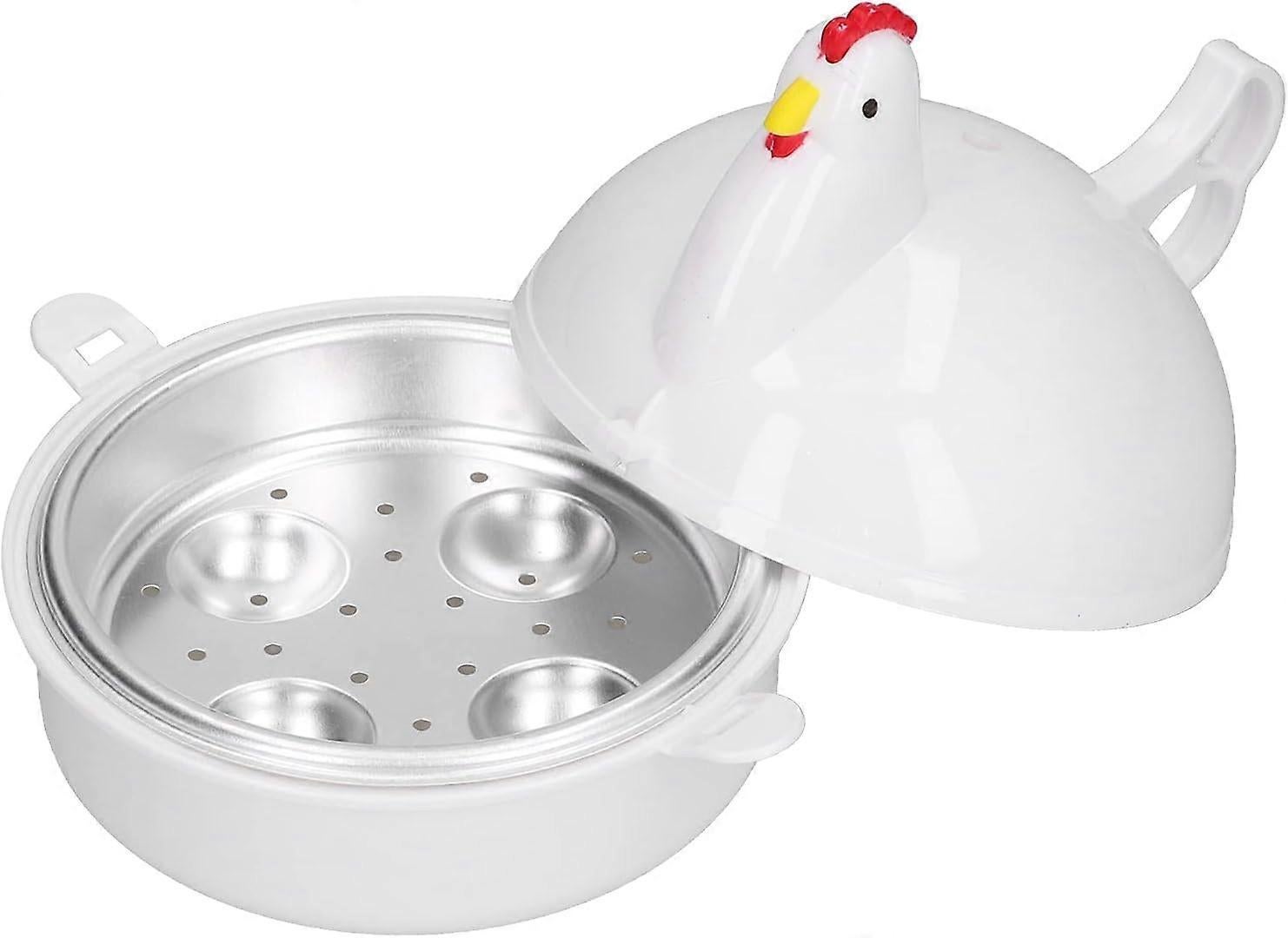 Animal Shaped Microwave Egg Cooker, Mini Egg Boiler for Household Cooking - Image 1