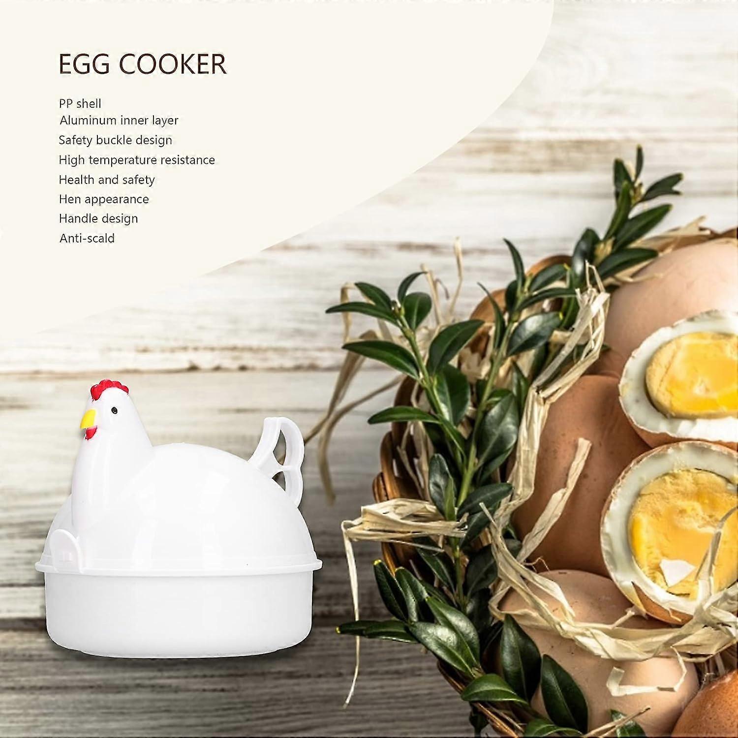 Animal Shaped Microwave Egg Cooker, Mini Egg Boiler for Household Cooking - Image 2