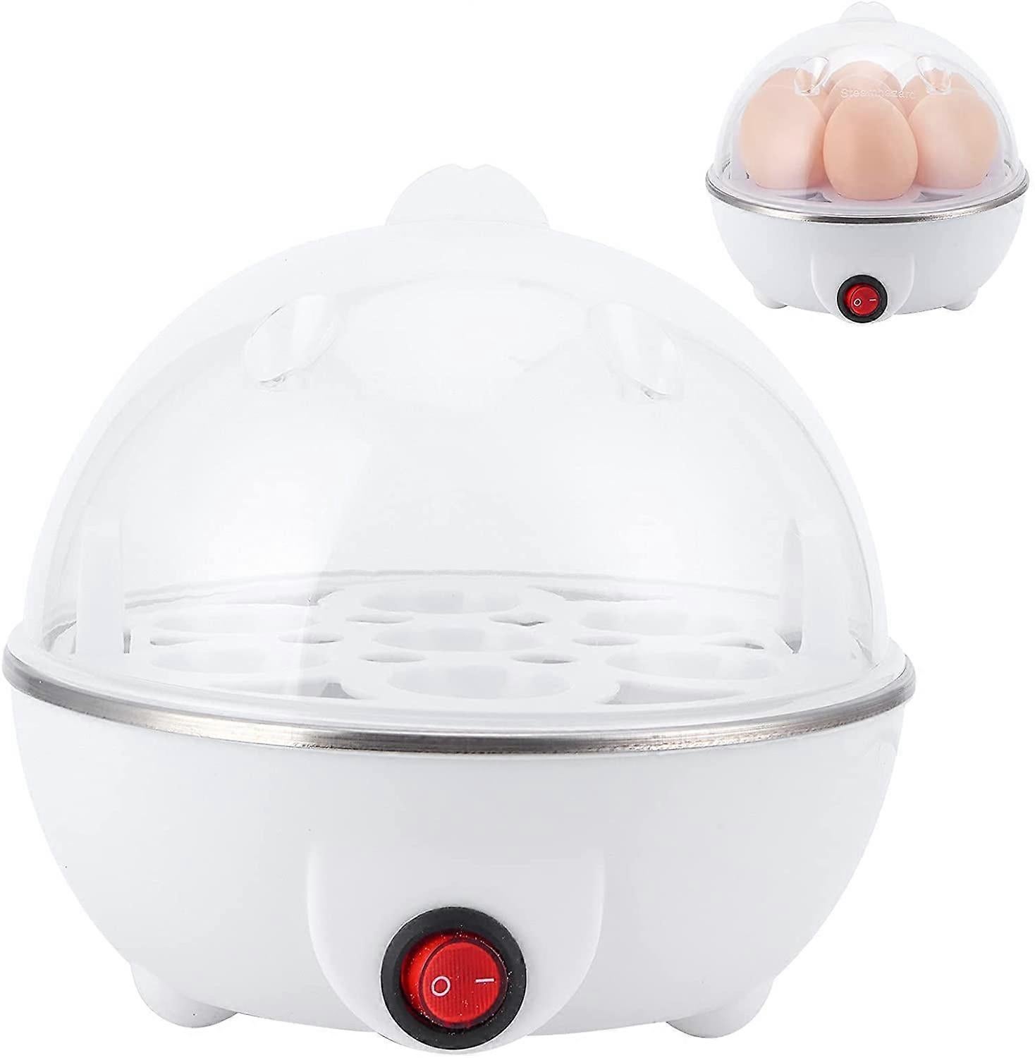 7-Egg Capacity Electric Rapid Egg Cooker, Mini Steamer - Image 3