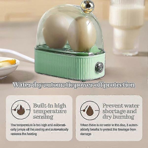 2-Egg Compact Electric Egg Cooker for All Cooking Styles - Image 2