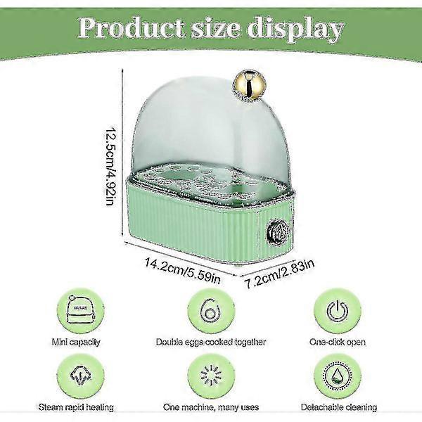 2-Egg Compact Electric Egg Cooker for All Cooking Styles - Image 5