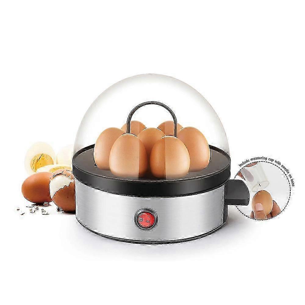 Stainless Steel Egg Cooker, 1-7 Egg Capacity, Durable Design - Image 1