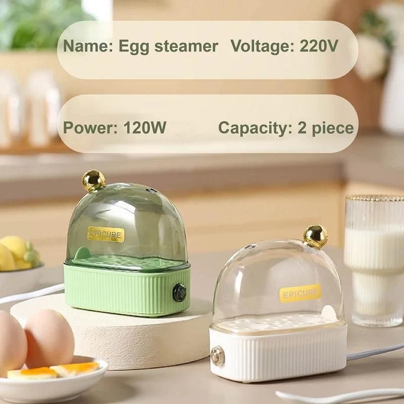 2-Egg Electric Egg Steamer, Compact Size for Home Use - Image 5