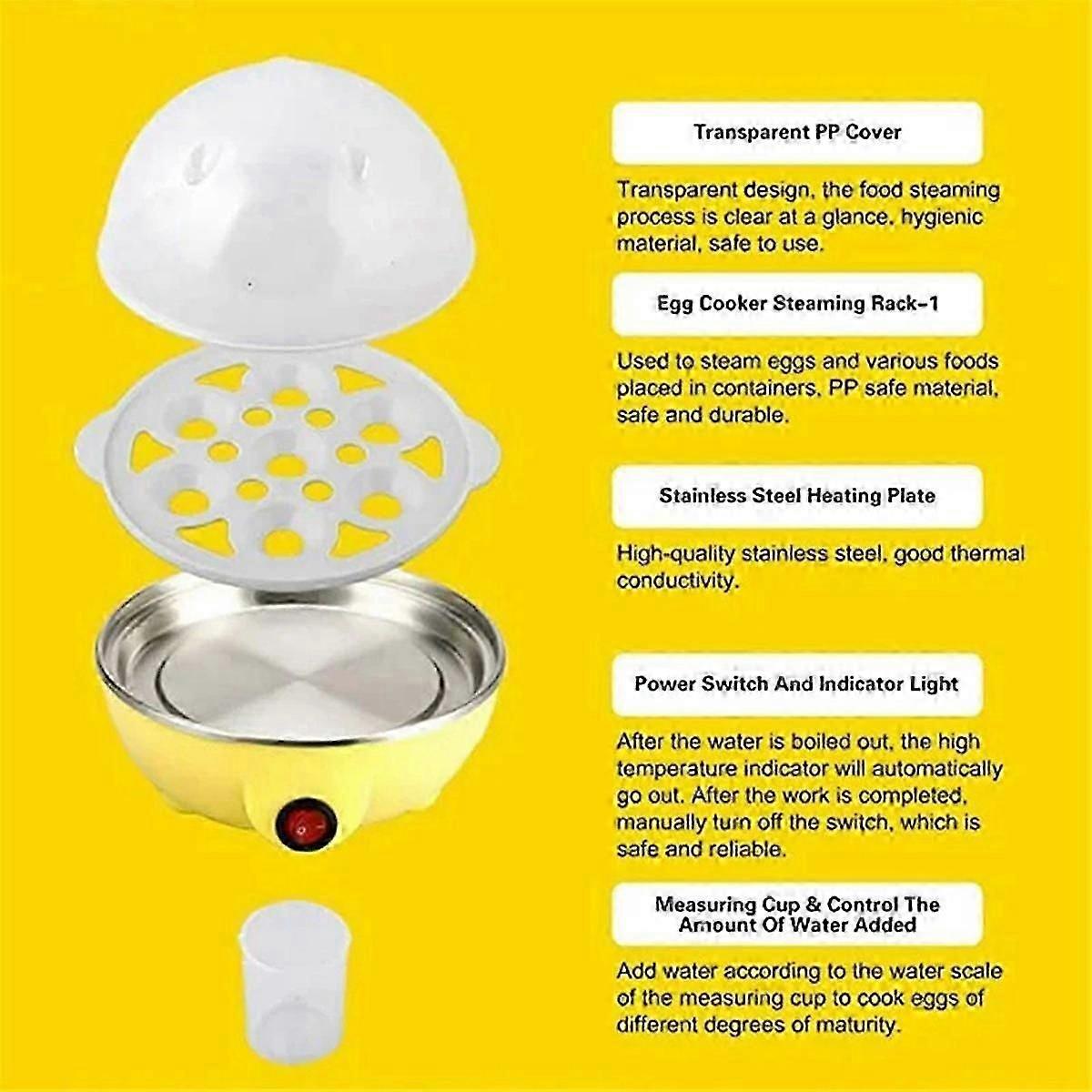 Rapid 7-Egg Electric Cooker for Hard Boiled Eggs - Image 4