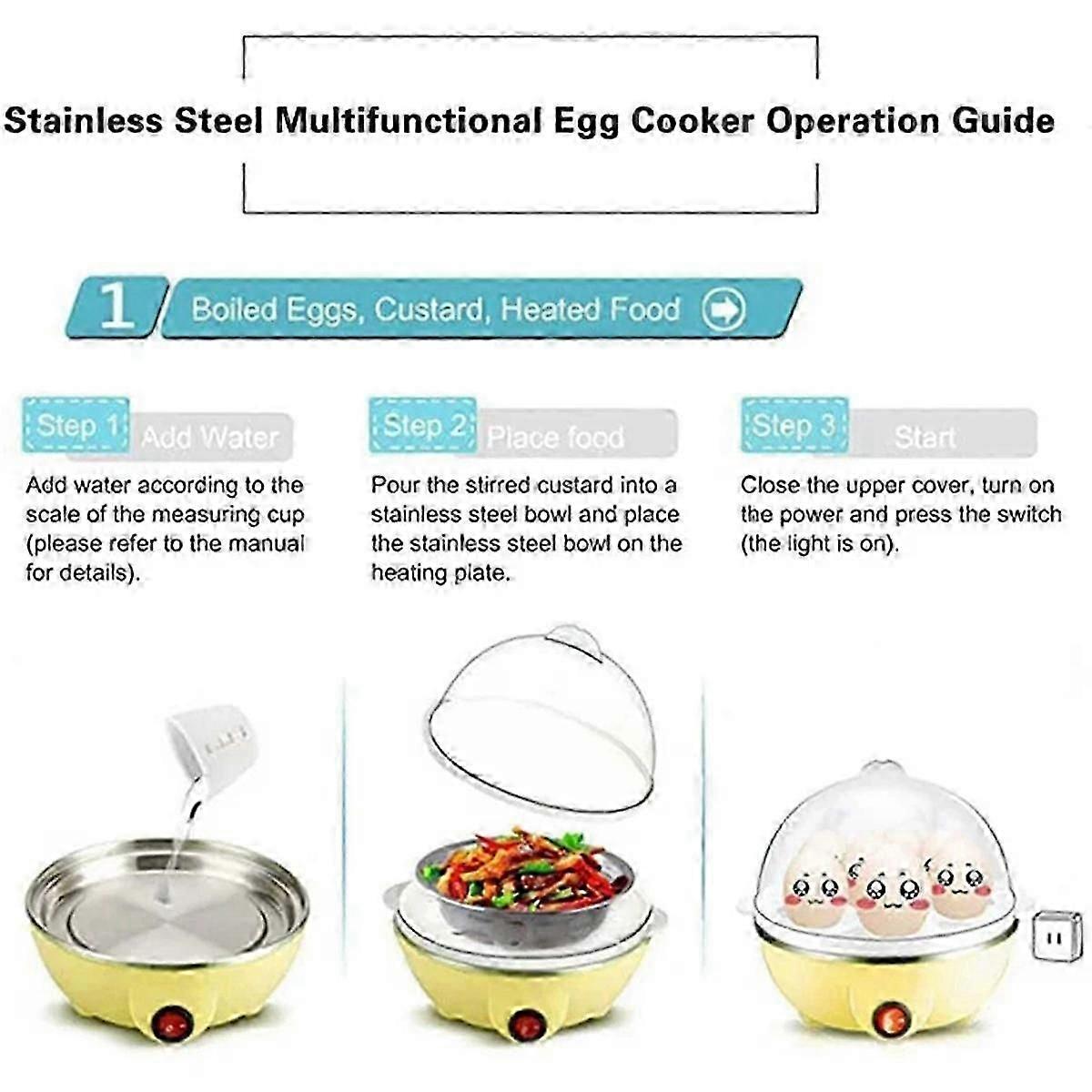 Rapid 7-Egg Electric Cooker for Hard Boiled Eggs - Image 5