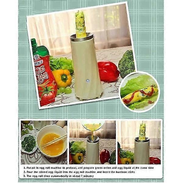 Stainless Steel Electric Egg Cooker, Automatic Breakfast Maker - Image 5