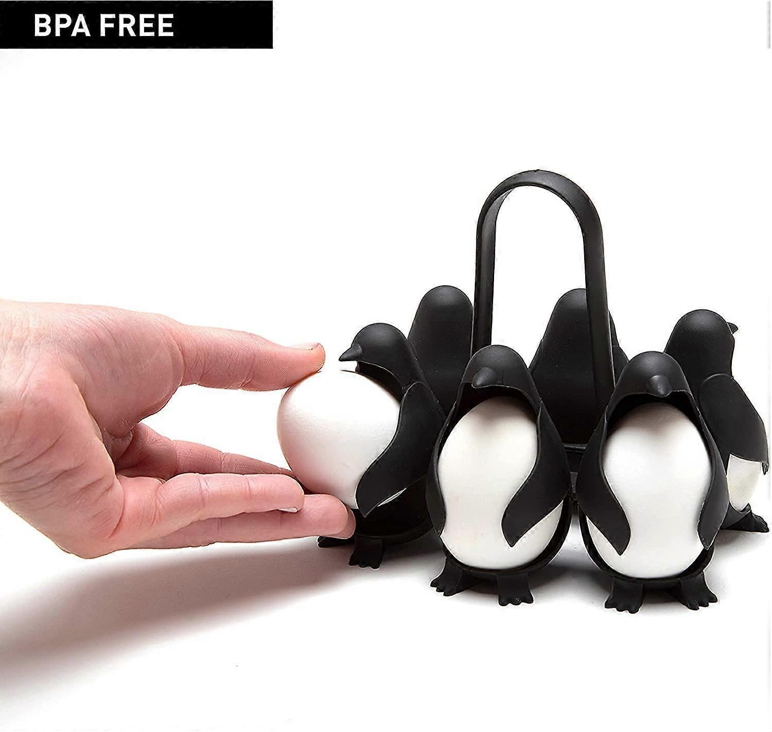 Penguin-Shaped 3-in-1 Boiled Egg Cooker, Premium Design - Image 2