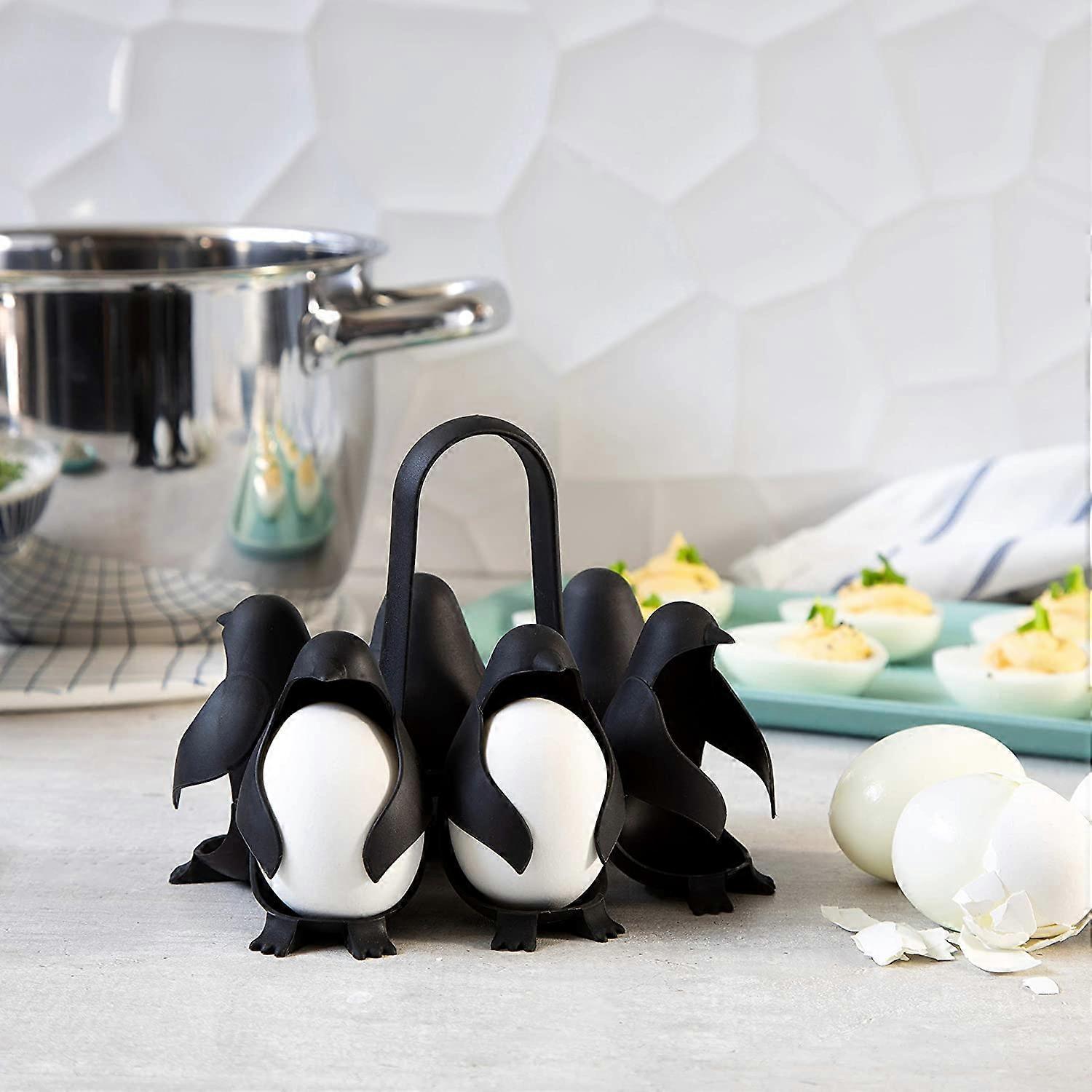 Penguin-Shaped 3-in-1 Boiled Egg Cooker, Premium Design - Image 3