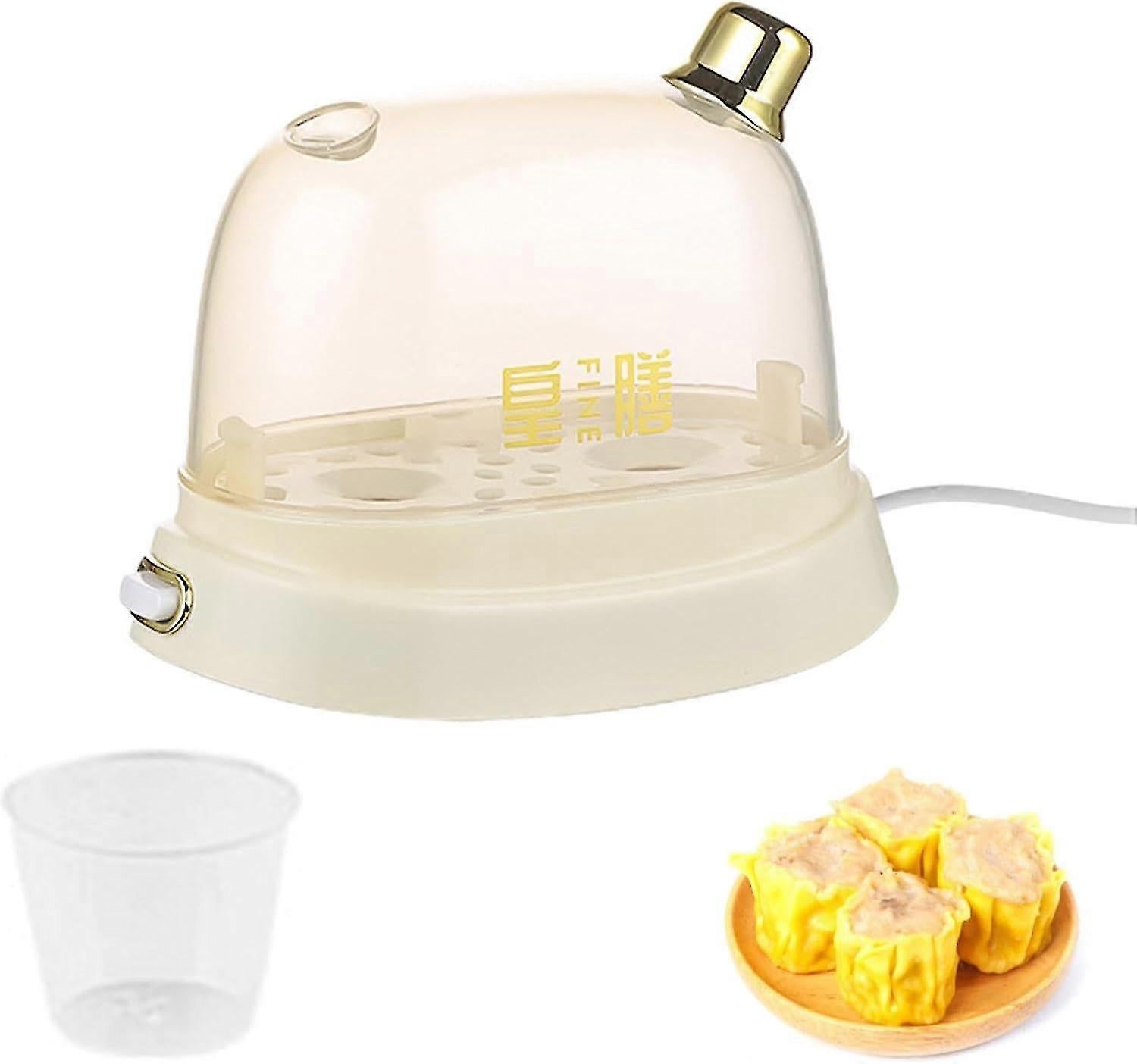 120W Electric Egg Steamer, Portable Dorm Egg Boiler - Image 1