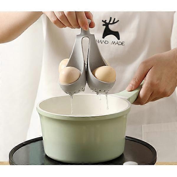 4-Slot Silicone Egg Cooker, Boiling or Poaching - Image 2