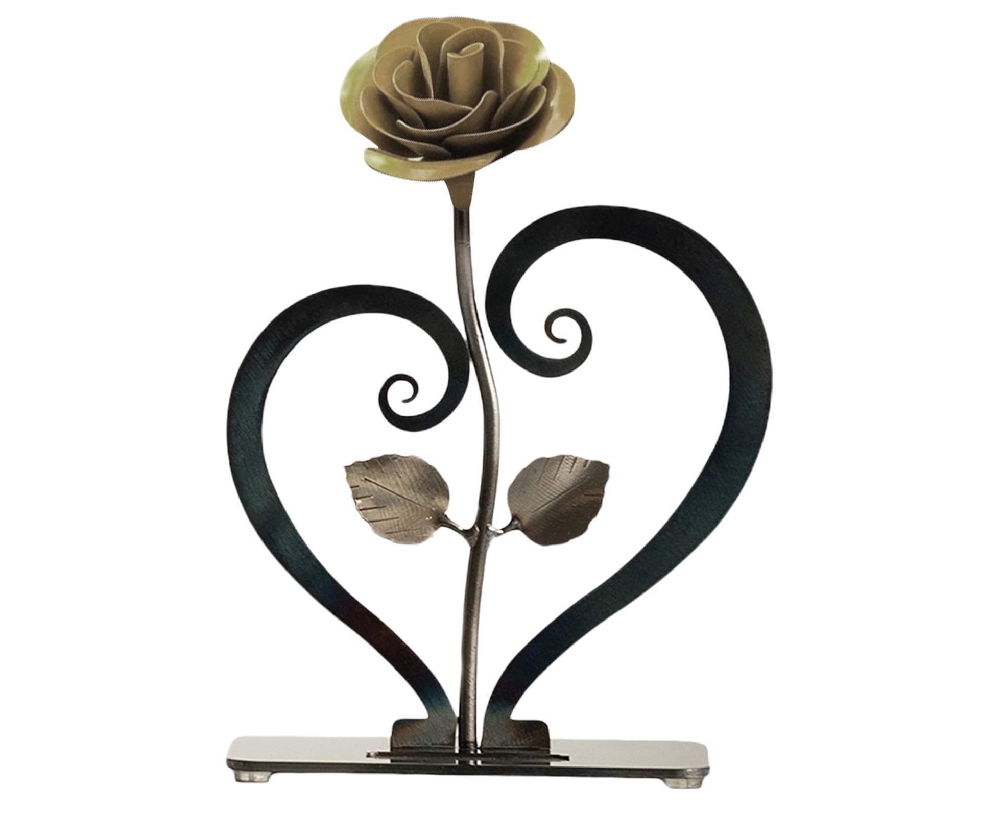 Desk Sculpture Decor-Yellow - Image 1