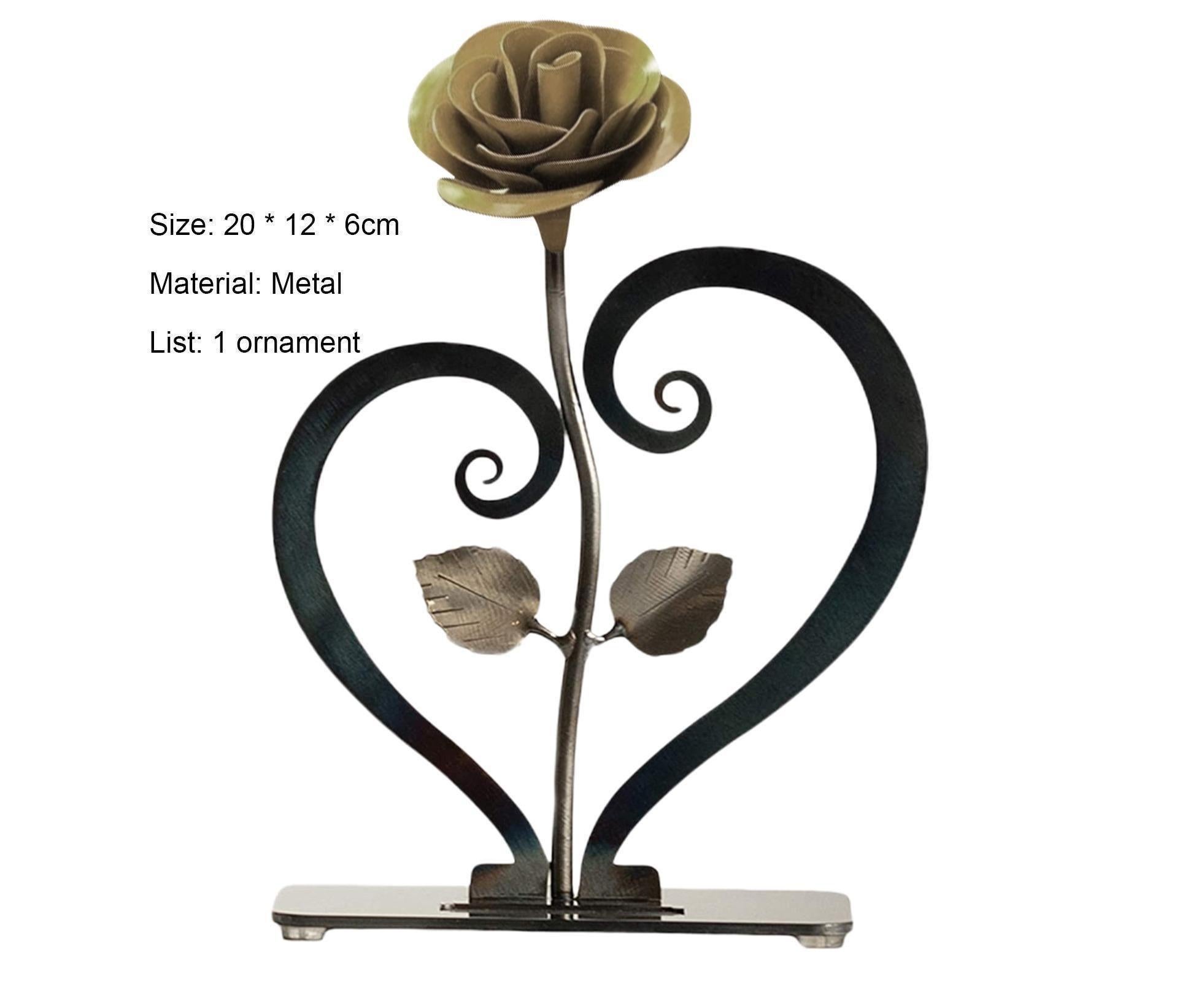 Desk Sculpture Decor-Yellow - Image 2