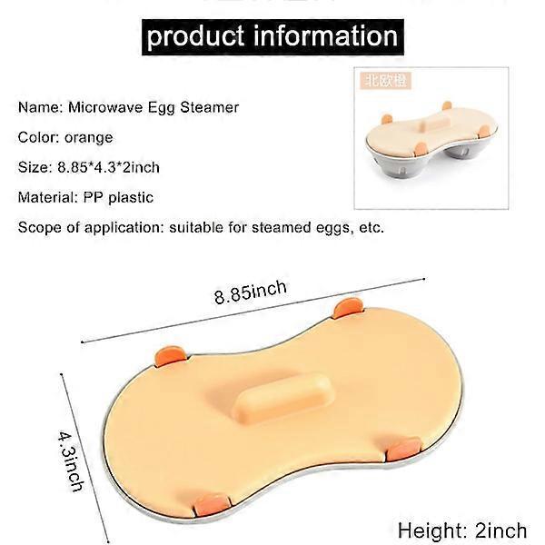 Microwave Fried Egg Cooking Tool for Kitchen Use - Image 2