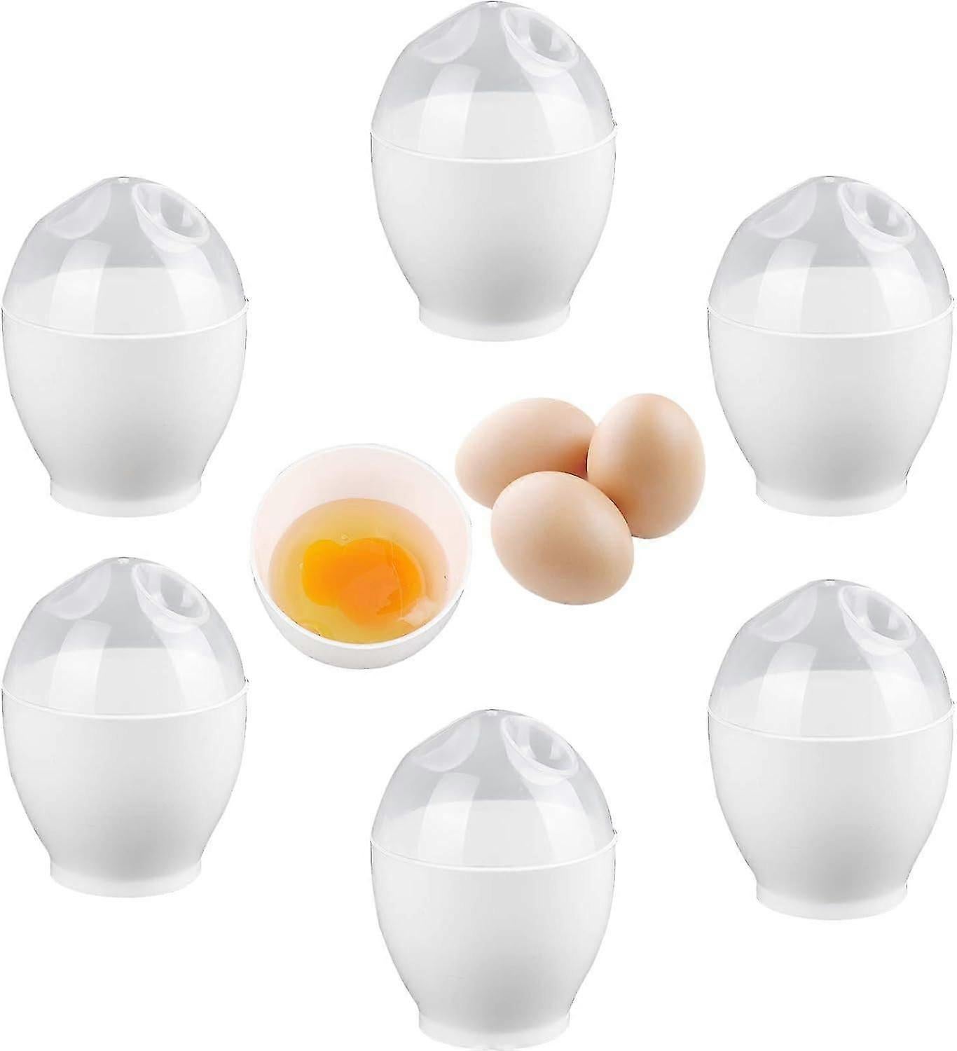 6-Piece Egg Poacher Cooker Set - Image 1