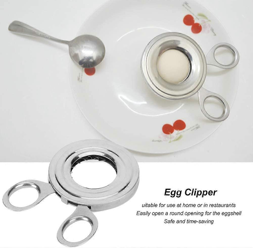 Stainless Steel Egg Beater, Opener, Cutter, Peeler Set - Image 3